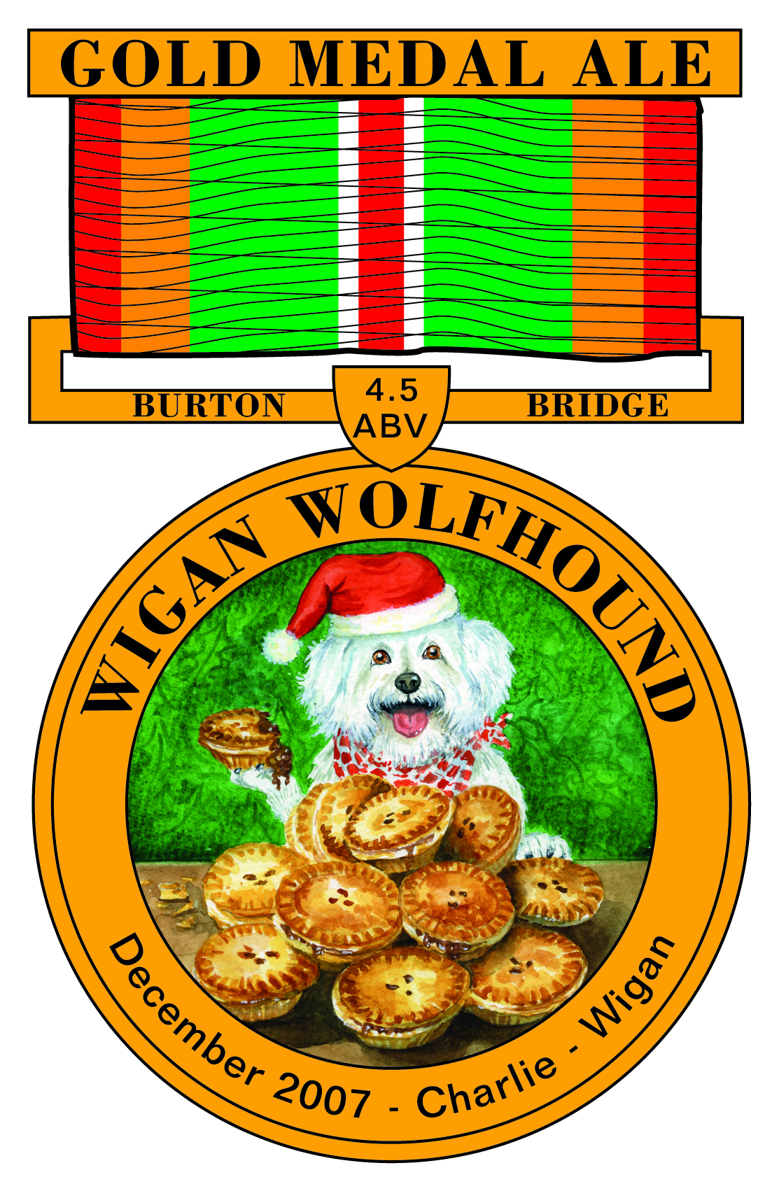 Wigan Wolfhound Clip